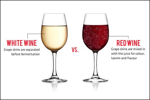 Why is white wine healthier than red?